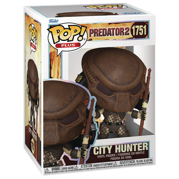 Funko POP #1751 Plus Predator 2 City Hunter Predator Figure